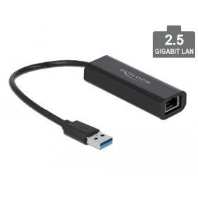 Delock USB Type-A adapter apa   2,5 Gigabit LAN