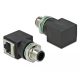 Delock Hálózati adapter M12 8 tűs A-kódolt adugó - RJ45 anya