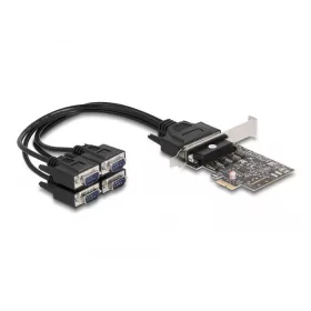   Delock PCI Express Kártya > 4 x RS-232 soros csatlakozó (66324)