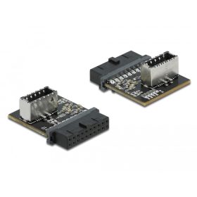   Delock USB 3.0 átalakító, tűfejes anya – belső A kulcs anya (66432)