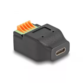   Delock USB Type-C  2.0 anya - Terminal block adapter nyomógombbal (66457)