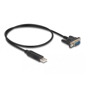 Delock USB 2.0 - RS-232 kábel 50 cm (66461)