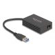 Delock A-típusú USB adapter   1 x SFP Gigabit LAN (66463)