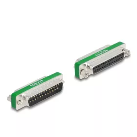  Delock RF/EMI interferencia elnyomó szűrő D-Sub 25 tűs apa   anya aluláteresztő szűrő képességgel (66479)