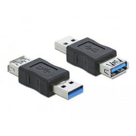   Delock USB-A apa csatlakozó - USB-A anya csatlakozó adat blokkoló (66497)