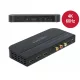 Delock HDMI kapcsoló 3 x HDMI bemenet - 1 x HDMI kimenet 4K 60 Hz Audio Extractor-ral (66498)