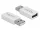 Delock USB 2.0 Adapter - A-típusú apa csatlakozó - A-típusú anya csatlakozó adat blokkoló (66530)