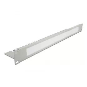   Delock 19" kábelrendező fésűs panel 1U, szürke (66538)