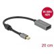 Delock mini DisplayPort 1.4 - HDMI átalakító 4K 60Hz (HDR) (66570)