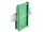 Delock Laprögzítő (107 mm) 5 cm hosszú DIN Rail-ekhez (66572)