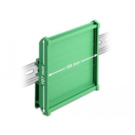   Delock Laprögzítő (107 mm) 10 cm hosszú DIN Rail-ekhez (66573)