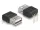 Delock Adapter A-típusú USB 2.0 anya   4 tű 90  szögben hajlítva (66637)