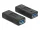 Delock USB 3.0 adapter A-típusú anya   A típusú anya (keresztezett) (66641)