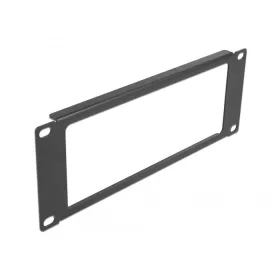   Delock 10  hálózati kabinet panel nyílással 2U fekete (66673)