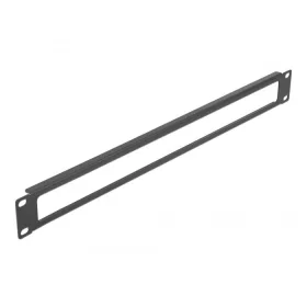   Delock 19  hálózati kabinet panel nyílással 1U fekete (66674)