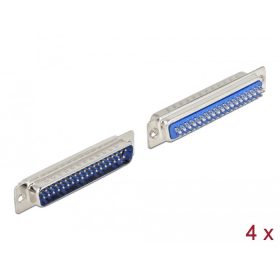   Delock D-Sub 37 tűs apa fém, forrasztható változat 4 db. (66704)