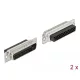 Delock D-Sub HD 44 tűs krimpelhető apa, fém 2 db. (66714)