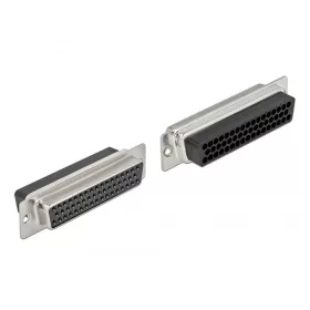 Delock D-Sub HD 50 tűs krimpelhető hüvely, fém (66723)