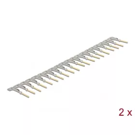   Delock Krimpelő csatlakozók D-Sub HD krimp apához 40 db. (66732)