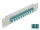 Delock 10  üvegszálas patch panel 12 portos LC Duplex vízkék 1U szürke