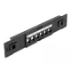 Delock 10  Keystone Patch Panel 6 portos eszközmentes