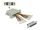 Delock D-Sub HD 44 tűs krimp anya - 2 x RJ45 anya eszközkészlettel bézs színben (66836)