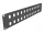 Delock 19  24 portos fekete Keystone Patch Panel 2U (66837)