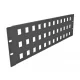 Delock 19  48 portos fekete Keystone Patch Panel 3U (66838)