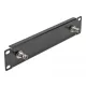 Delock 10  panel 2 x BNC anyával 1U fekete (66851)