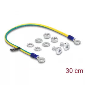   Delock földelő készlet hálózati kabinethez 30 cm (66866)