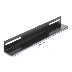   Delock 19  tartószerkezet hálózati kabinethez 300 x 40 mm méretű 2 db. (66867)