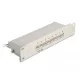 Delock 10  patch panel 8 porttal Cat.6A 1U szürke (66873)