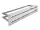 Delock 19  Keystone patch panel 48 porttal és tehermentesítőkkel 2U szürke (66879)