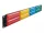 Delock 19  patch panel 48 porttal Cat.5e 2U színes (66881)