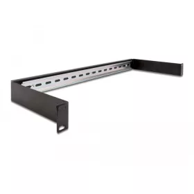 Delock 19  DIN sin panel 1U fekete (66883)