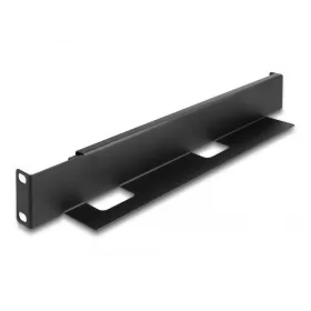   Delock 19  befogó keret állítható hosszúsággal 368 - 600 mm hálózati kabinet számára 1U 2 db. (66885)