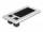 Delock Kábel bemenet kefével és 2 db. RJ45 Keystone modul Cat.6 alumínium (66896)