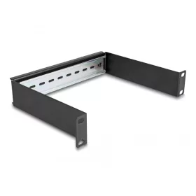 Delock 10  DIN sin panel 1U fekete (66897)