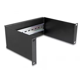 Delock 10  DIN sin panel 2U fekete (66898)
