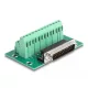 Delock D-Sub 25 tűs apa - Terminal Block DIN sínhez