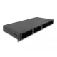 Delock 19  üvegszálas HD (nagy sűrűségű) Patch Panel 1U fekete (66924)