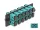 Delock Üvegszálas Adapter Panel SC Simplex OM4 12 Port vízkék (66928)