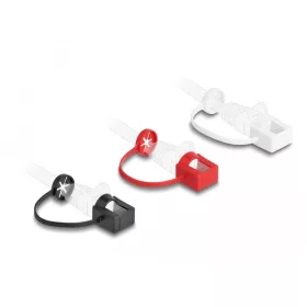   Delock RJ45 apához portakaró rácsatoló fedéllel 50 db. színes szett (66973)
