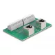 Delock RJ45 2 db. anya - 2 db. Terminal block nyomógombbal hajlított DIM sínhez (66995)