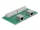 Delock RJ50 2 db. anya - 2 db. Terminal block nyomógombbal DIN sínhez (67014)