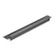 Delock 19  vakpanel kerek lyukakkal 1U fekete (67035)