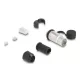 Delock RJ45 moduláris dugasz Cat.6A átvezető csatolóval és védősapkával (67056)