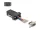 Delock D-Sub 9-tűs anya   RJ12 anya összekötő adapter fekete (67077)