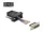 Delock D-Sub 15-tűs anya   RJ12 anya összekötő adapter fekete (67087)