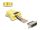 Delock D-Sub 15-tűs dugó   RJ45 anya összekötő adapter sárga (67110)